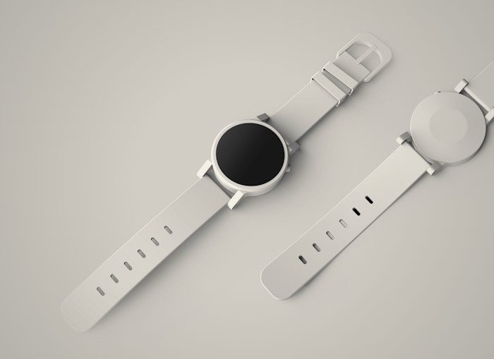 Reloj como producto de catálogo (imagen conceptual)